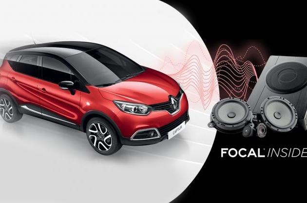 Почувствуйте музыкальный драйв с Renault Captur и аудио системой Focal!
