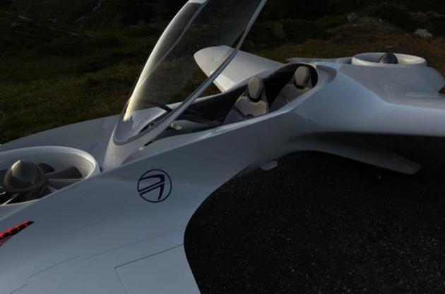 Американская компания разрабатывает летающий "ДеЛореан"