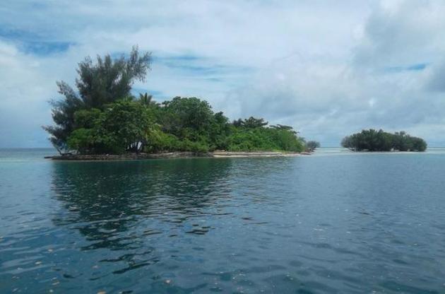 Восемь островов в Тихом океане ушли под воду