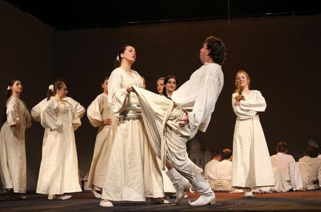 "Энеида"на сцене Ивано-Франковского театра им. Ивана Франко