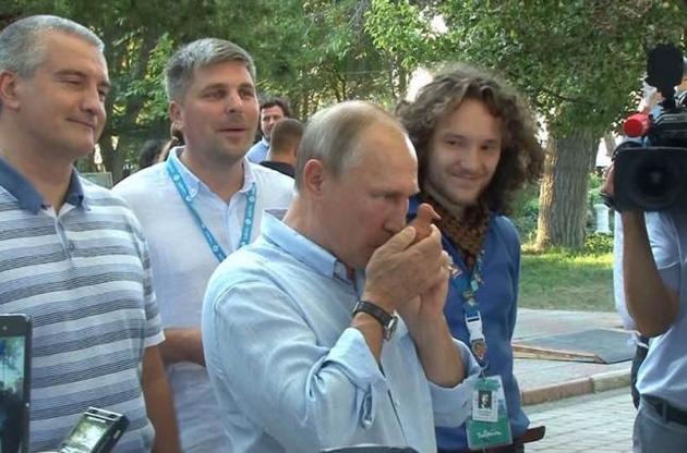 В Крыму Путин тайно встретился с Медведчуком – росСМИ