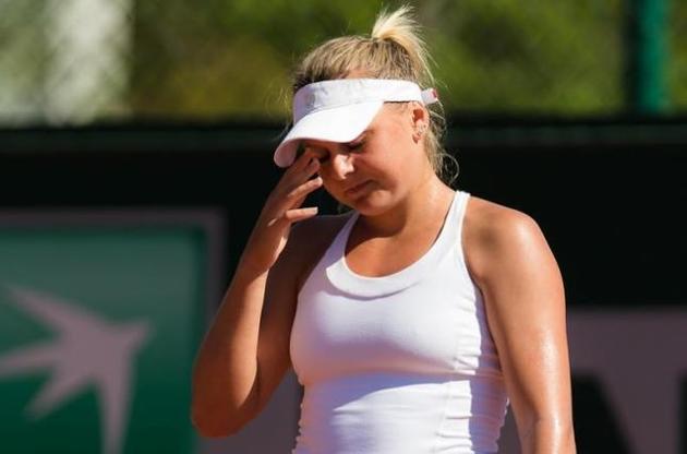 Украинка Козлова не сумела пробиться в третий раунд US Open