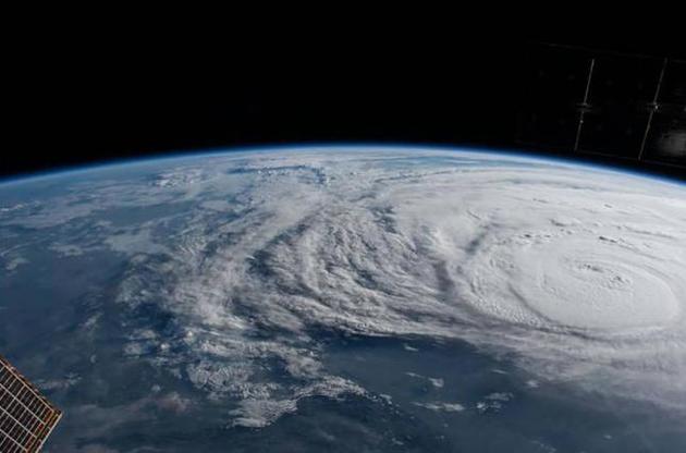 NASA опубликовало снимок урагана "Харви" из космоса