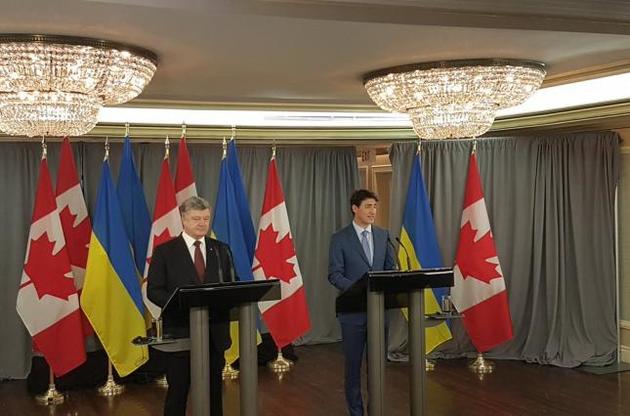 Порошенко обговорив із Трюдо введення миротворців ООН в ОРДЛО