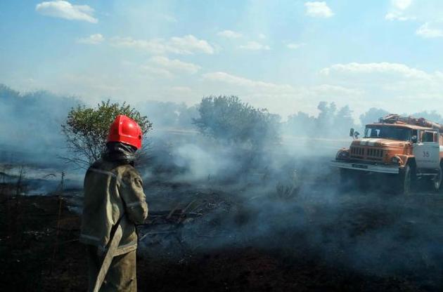9 серпня в Україні було зафіксовано 555 загорянь на відкритих територіях