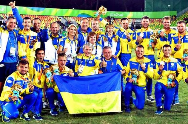 Паралимпийская сборная Украины по футболу выиграла чемпионат мира