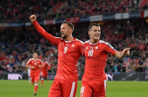 Швейцарцы забили венграм пять голов