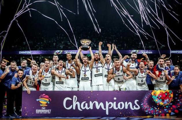 Словенія - чемпіон Євробаскету-2017