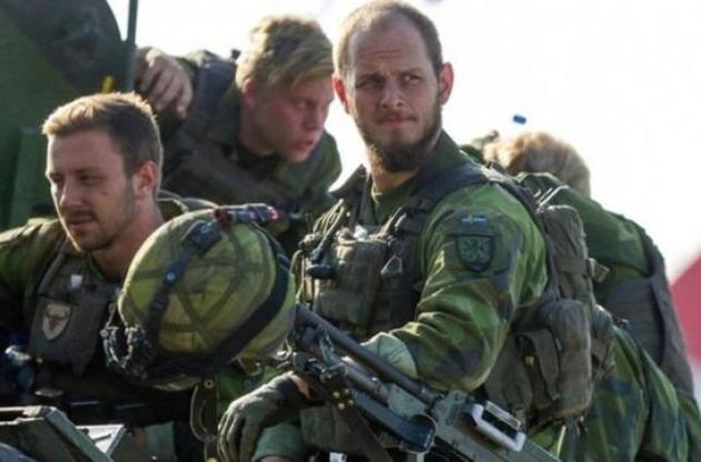 Швеция проводит крупнейшие за последние 23 года военные учения