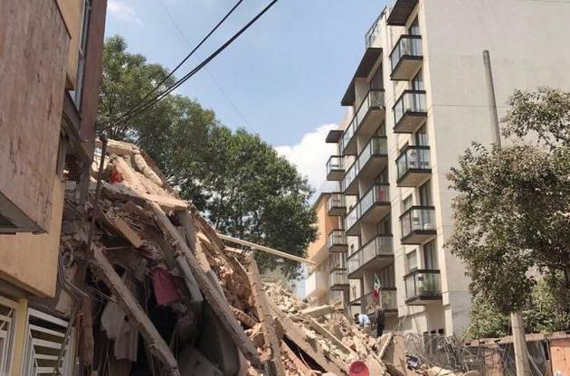 В Мексике снова произошло мощное землетрясение