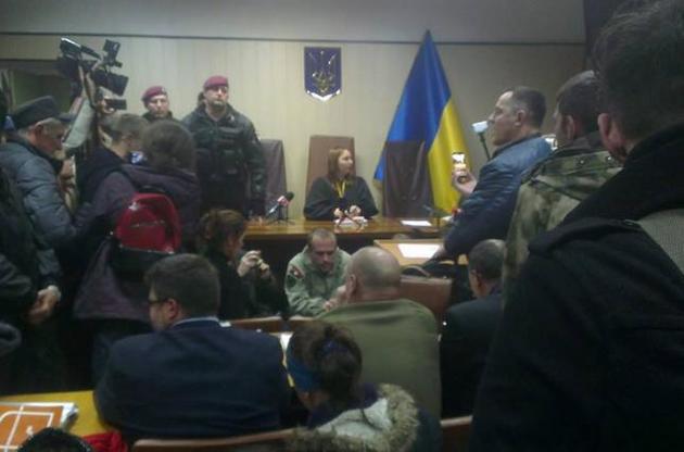 В суд пришла внушительная группа поддержки Коханивского