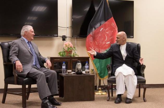 Тіллерсон підкреслив необхідність продовження боротьби з "Талібаном"