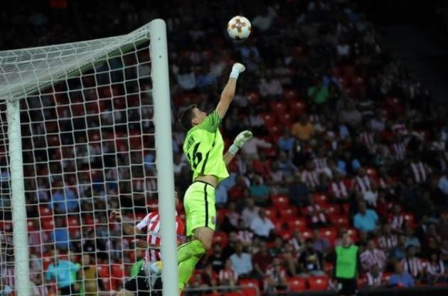 Лунин стал одним из героев матча с "Атлетиком"