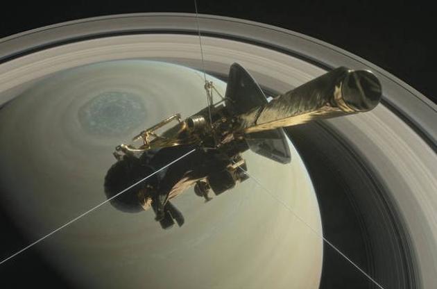 Станция Cassini завершает свою 13-летнюю миссию в системе Сатурна