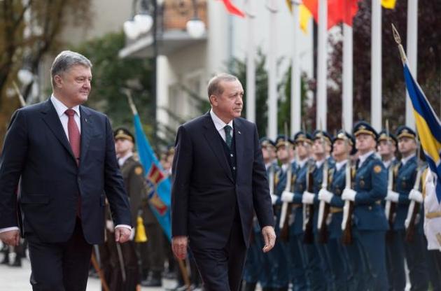 Порошенко й Ердоган обговорили розміщення миротворців у Донбасі