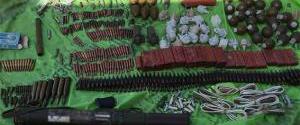 С начала месяца правоохранители изъяли более 600 единиц оружия и 17 тонн взрывчатки