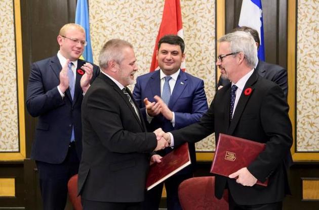 Украина и Канада договорились о сотрудничестве в космической сфере