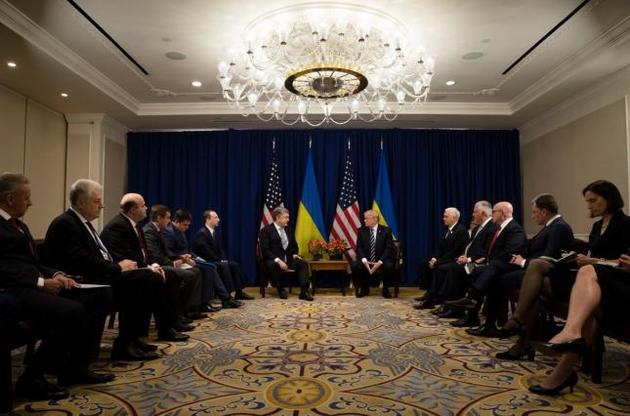 Порошенко розповів про годинну зустріч з Трампом