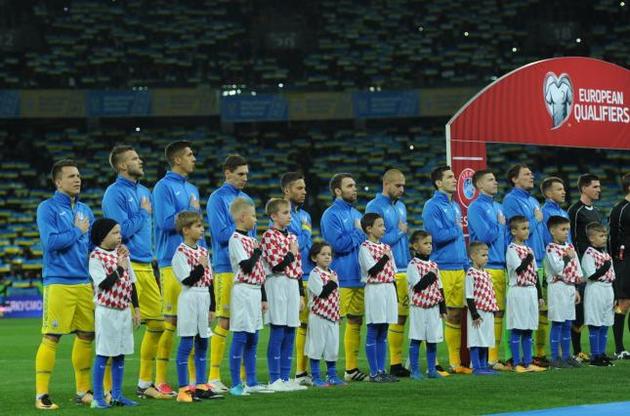 Украина потеряла шесть позиций в рейтинге ФИФА