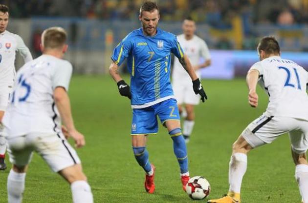 Ярмоленко стал автором одного из двух голов украинцев