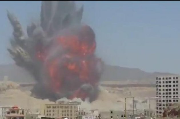 Коаліція завдала авіаударів по столиці Ємену