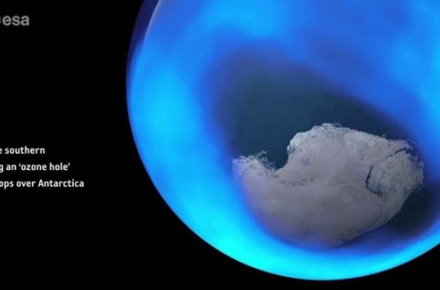 Ученые смоделировали озоновую дыру над Антарктидой