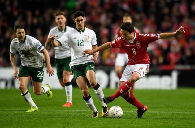 Дания и Ирландия сыграли вничью в матче плей-офф отбора на ЧМ-2018