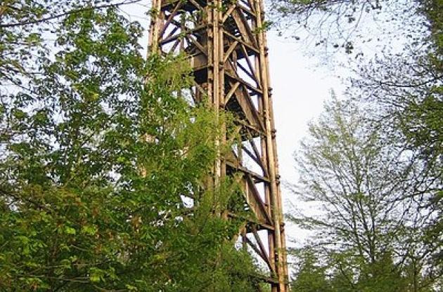 В Германии сгорела знаменитая "башня Гетте"