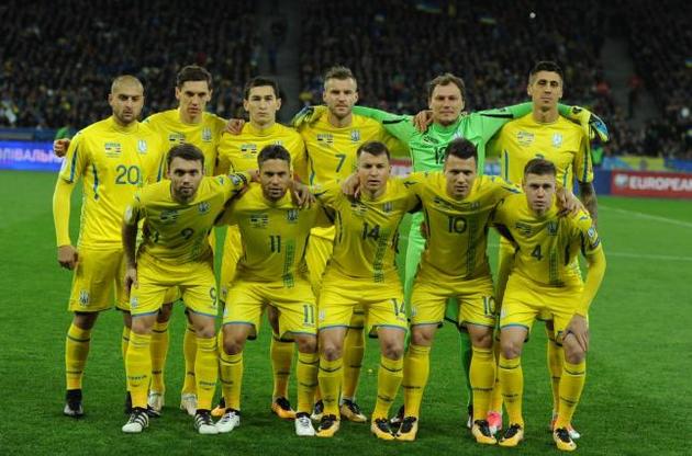 Сборная Украины по футболу сыграет во втором по силе дивизионе Лиги Наций
