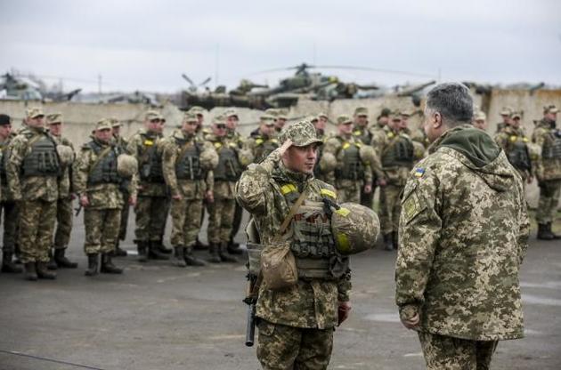 Порошенко анонсировал ротацию подразделений ВСУ на востоке Украины