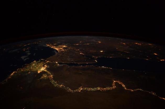 Астронавт NASA опублікував знімок нічного Нілу з космосу