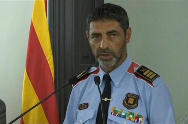 Каталонську поліцію звинувачують у тому, що вона не захистила співробітників національної поліції від мітингувальників