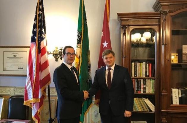 Данилюк і Мнучин обговорили реформ ГФС і співробітництво України з МВФ