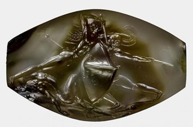 Археологи виявили незвичайну печатку в похованні давньогрецького воїна