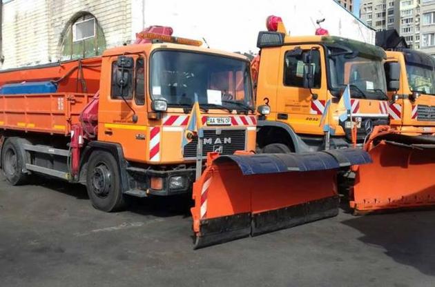 "Київавтодор" повідомив про готовність техніки до зими