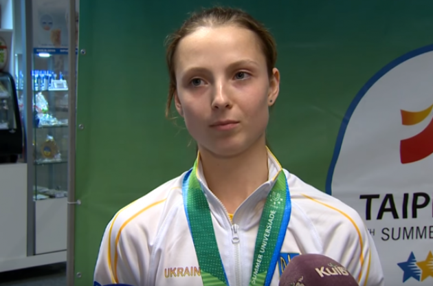Украинская гимнастка Луценко завоевала "бронзу" Гран-при в Израиле
