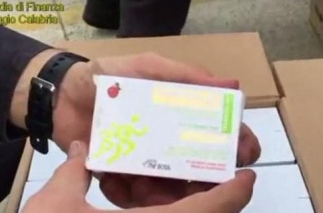 В итальянском порту нашли 24 миллиона таблеток трамадола