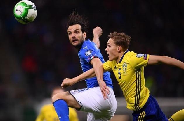 Швеция сыграла вничью с Италией и пробилась на ЧМ-2018