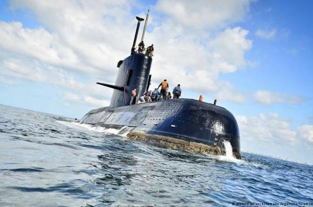 Экипаж аргентинской субмарины "Сан Хуан" объявили погибшим