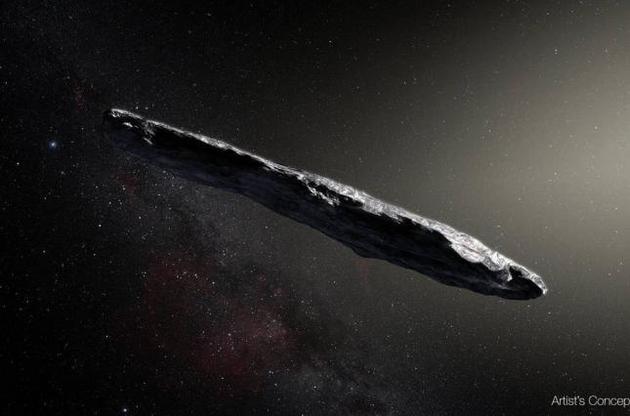 Астрономы обнаружили органику на межзвездном астероиде