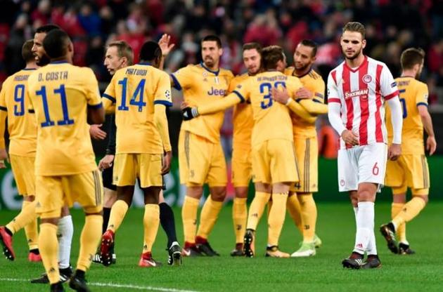 &quot;Ювентус&quot; легко обыграл &quot;Олимпиакос&quot;