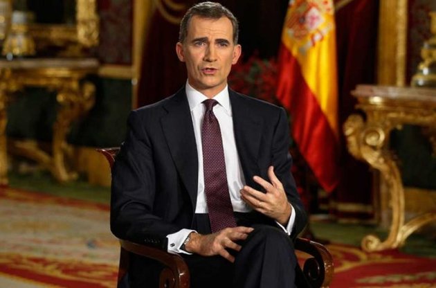 Король Іспанії закликав Каталонію відмовитися від ідеї незалежності
