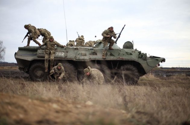 В военной части в Донбассе погибли три военных