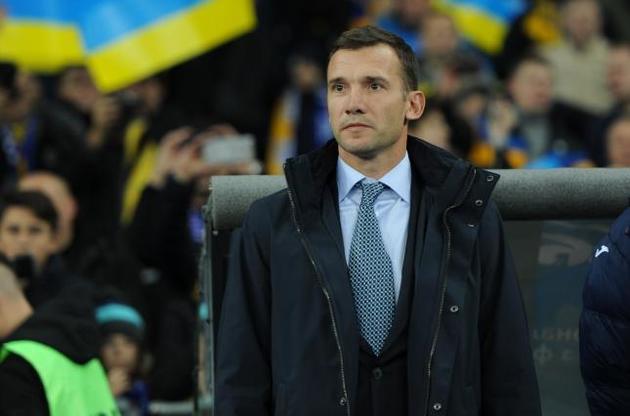 Шевченко анонсував кілька спарингів збірної України на початку наступного року