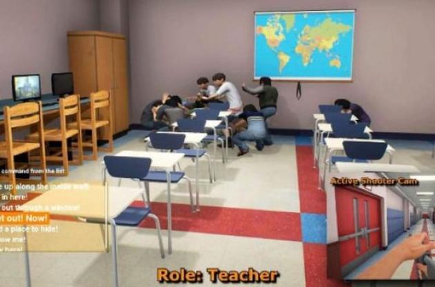 В США разрабатывают видеосимулятор стрельбы в школе