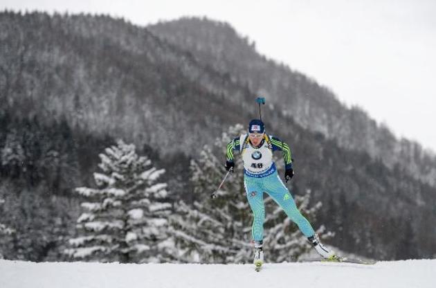 Украинская биатлонистка Пидгрушная вошла в топ-10 гонки преследования на этапе Кубка мира