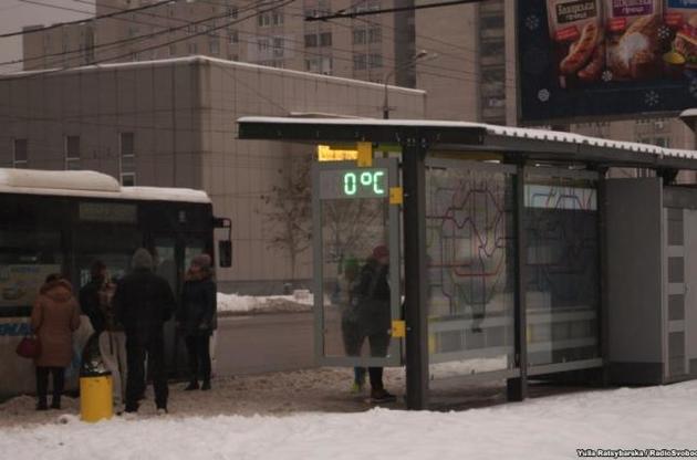 Автобусные остановки в Киеве могут передать частному бизнесу