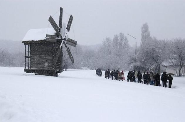 До конца января в Украине ожидаются сильные снегопады и 20-градусные морозы