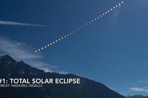 NASA показало самые популярные фотографии года