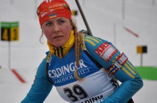 Українська біатлоністка Джима виграла "бронзу" у першій гонці сезону